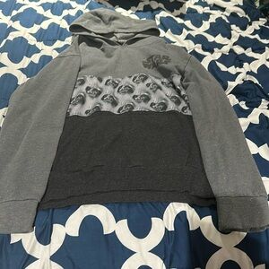 Star Wars hoodie. Gray and black.